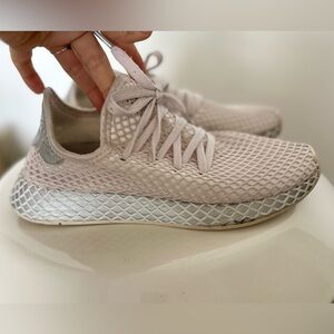 Adidas mesh women running shoes